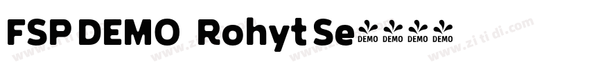 FSP DEMO   Rohyt Se字体转换